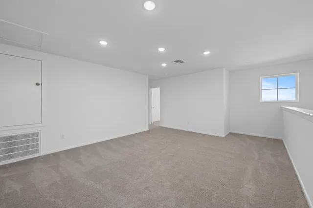 a view of empty room