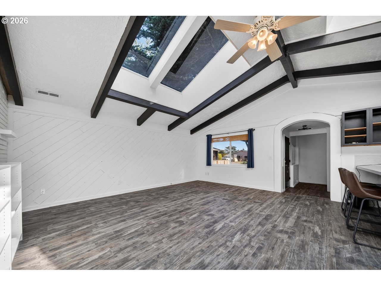 1260 Jackson Avenue Southwest Bandon, OR 97411 - Photo 22 of 48 a view of an empty room with a window