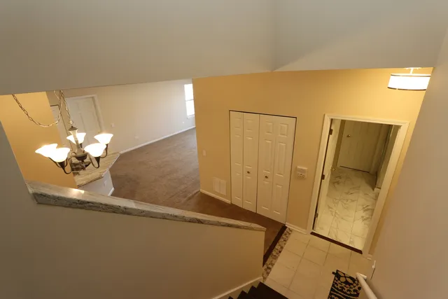 a view of a livingroom with a sink