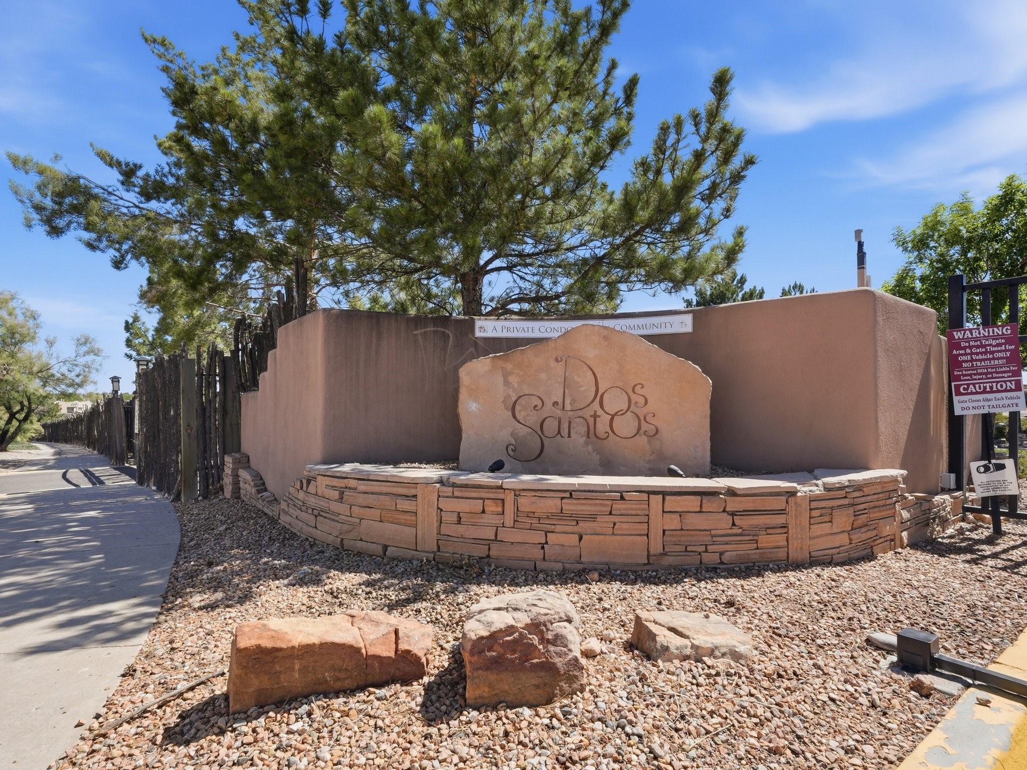 2210 Miguel Chavez Road, Unit 411 Santa Fe, NM 87505 - Photo 56 of 59 Welcome to Dos Santos Condominium