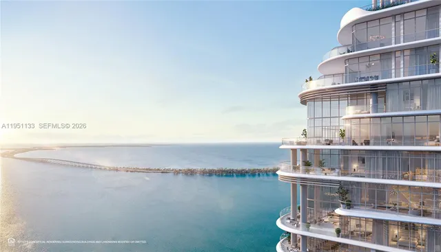 a view of a hallway with glass door and windows