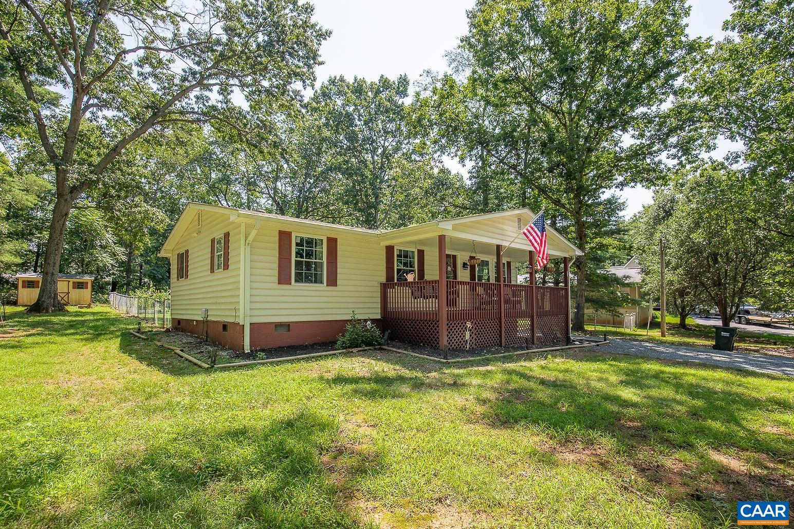 157 Duff Lane Ruckersville, VA 22968 - Photo 3 of 32 a view of a house with a big yard