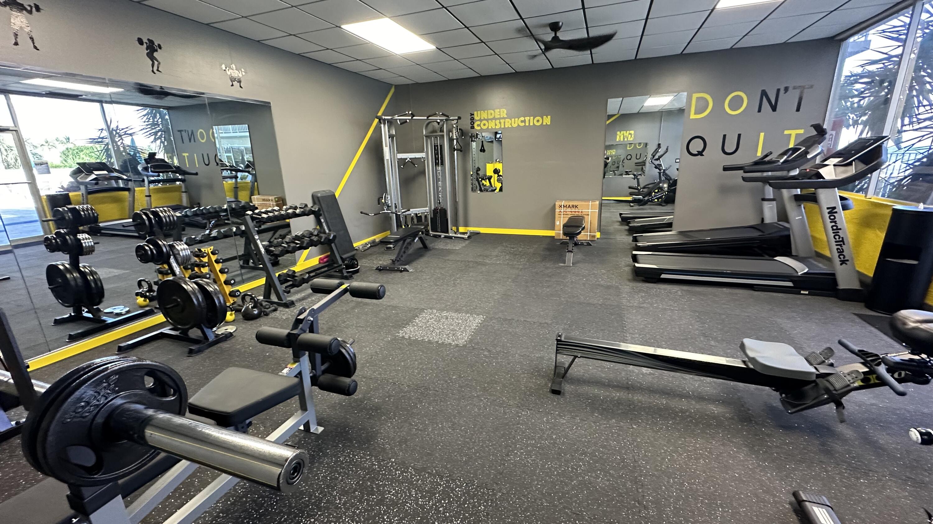 88500 Overseas Highway, Unit 413 Islamorada, FL 33036 - Photo 16 of 25 a view of a room with gym equipment