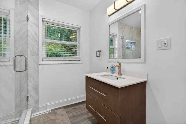 a utility room with washer and dryer
