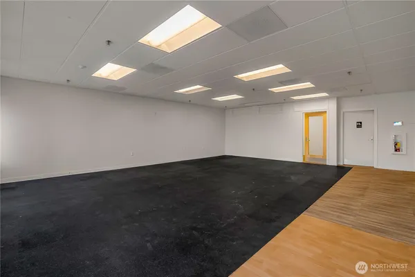 a view of empty room