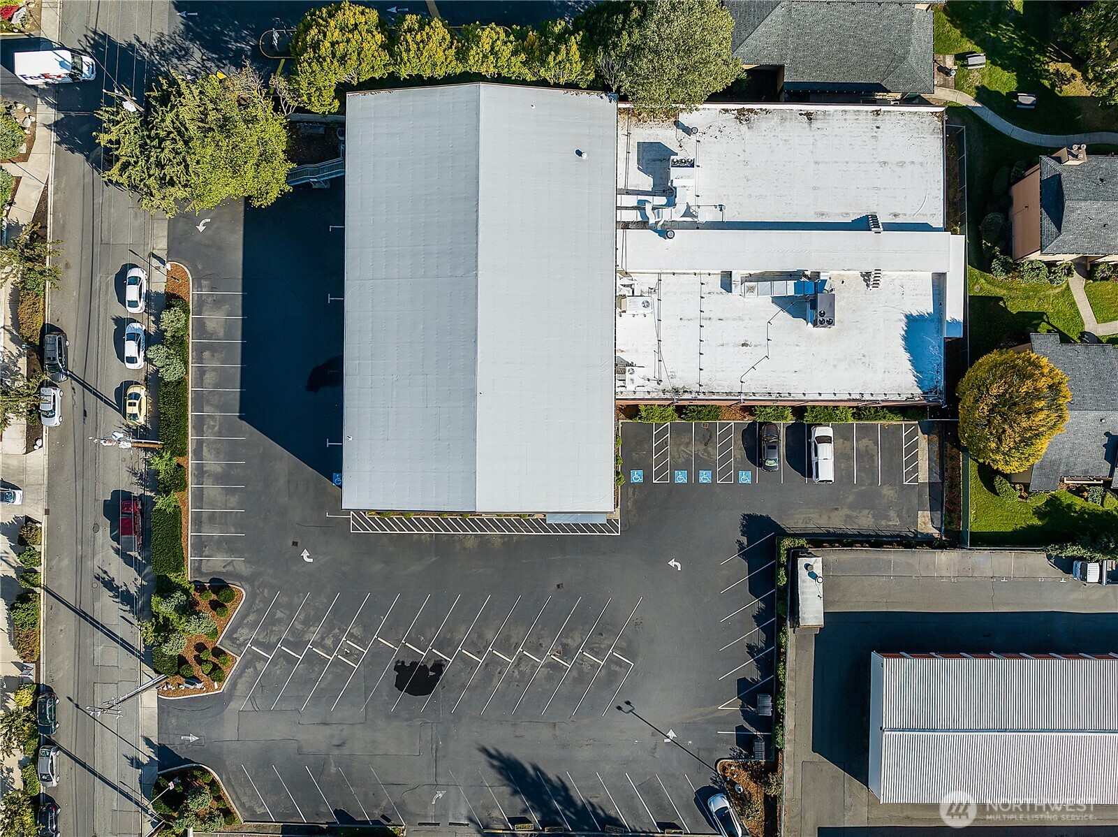 1207 North 152nd Street, Unit B Shoreline, WA 98133 - Photo 10 of 11 an aerial view of residential house with outdoor space