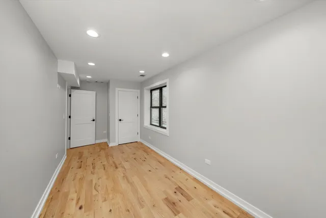 a view of empty room