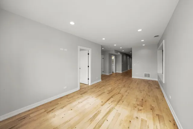 a view of empty room