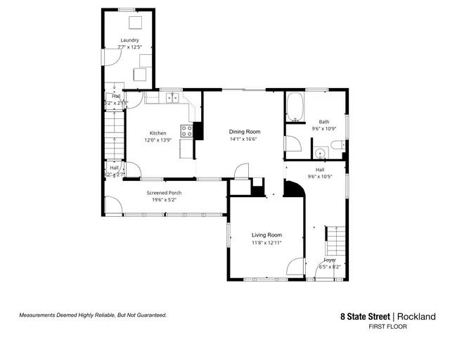 $385,000 | 8 State Street, Rockland, ME 04841