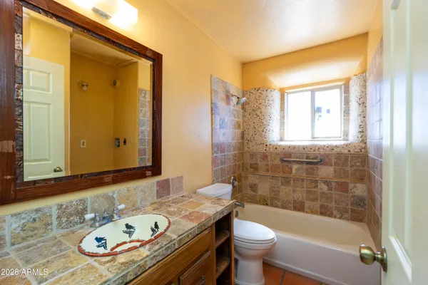 a view of empty room with a window