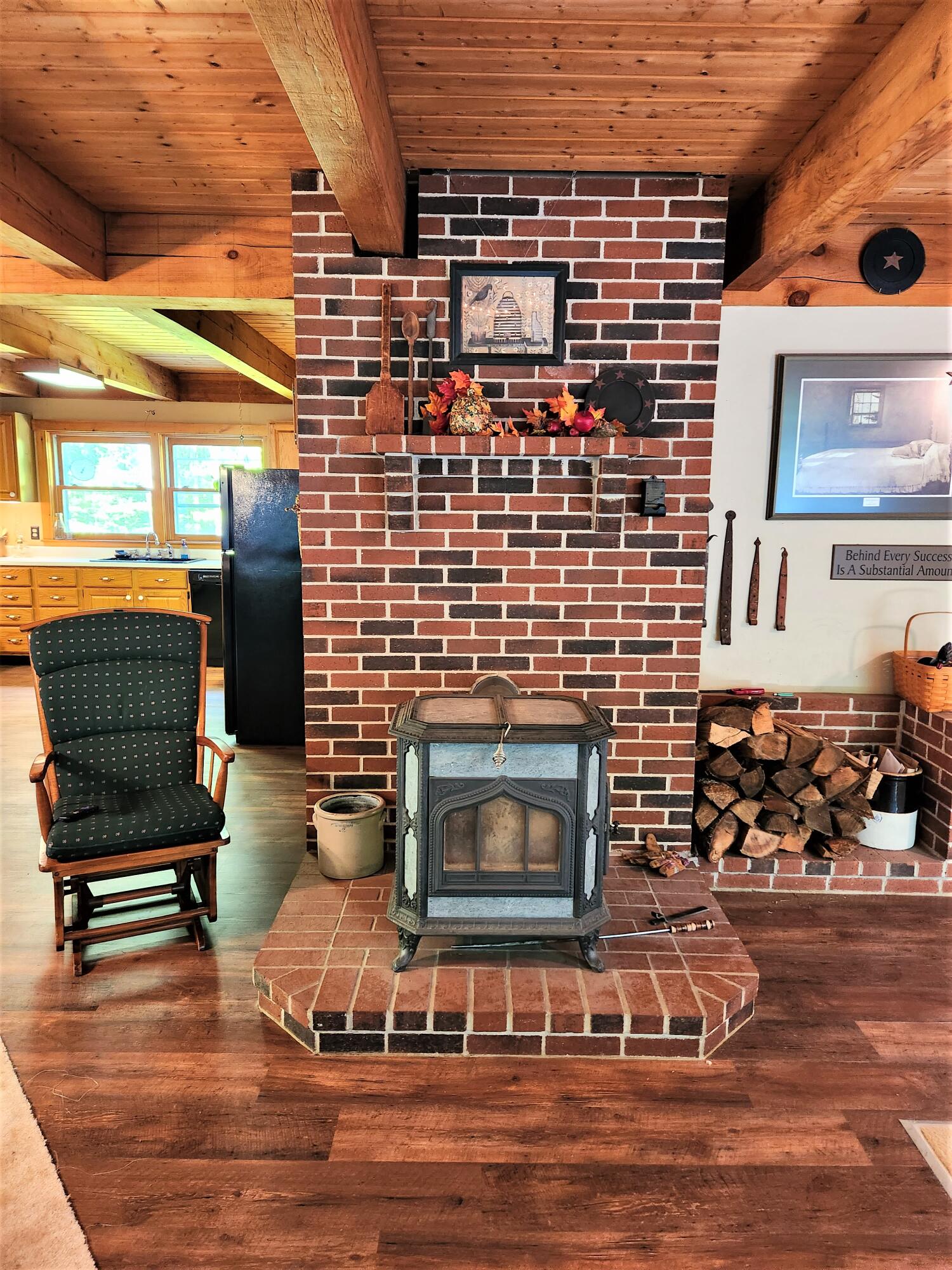 41 Bauneg Beg Road Sanford, ME 04073 - Photo 7 of 41 woodstove