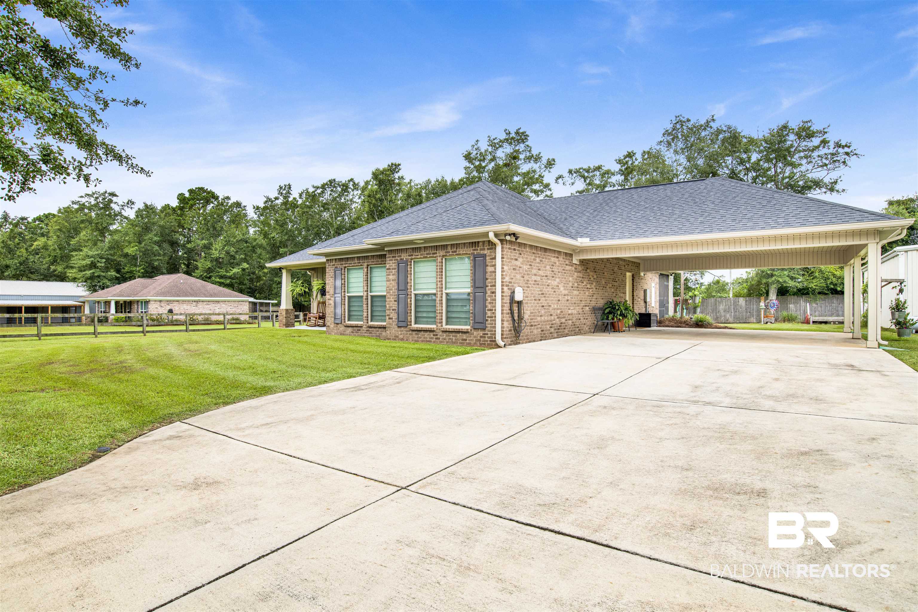 21475 Sedlack Road Silverhill, AL 36576 - Photo 35 of 36 Double Carport