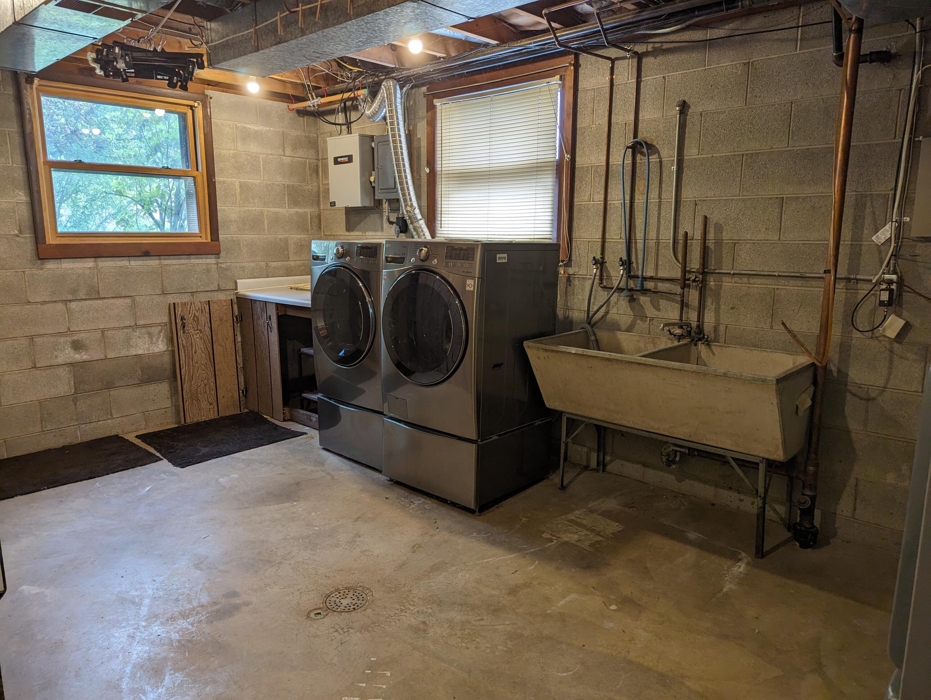 3732 Lexington Road Michigan City, IN 46360 - Photo 8 of 16 a utility room with dryer and washer