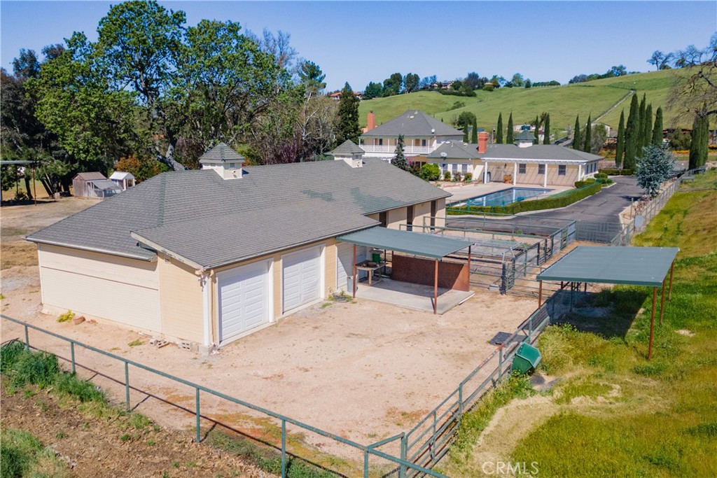 1655 Barley Grain Road Paso Robles, CA 93446 - Photo 45 of 62 Back side of barn with turn outs and garage acess