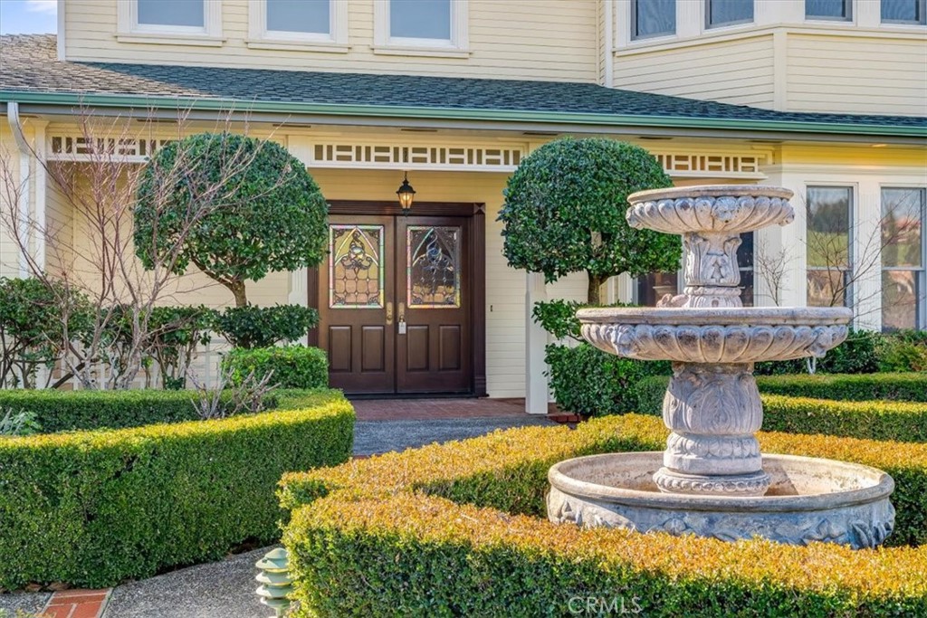 1655 Barley Grain Road Paso Robles, CA 93446 - Photo 5 of 50 Double door entry and formal gardens