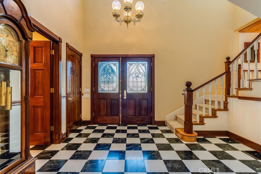 1655 Barley Grain Road Paso Robles, CA 93446 - Photo 6 of 50 Entry with tiled flooring and sweeping stairway
