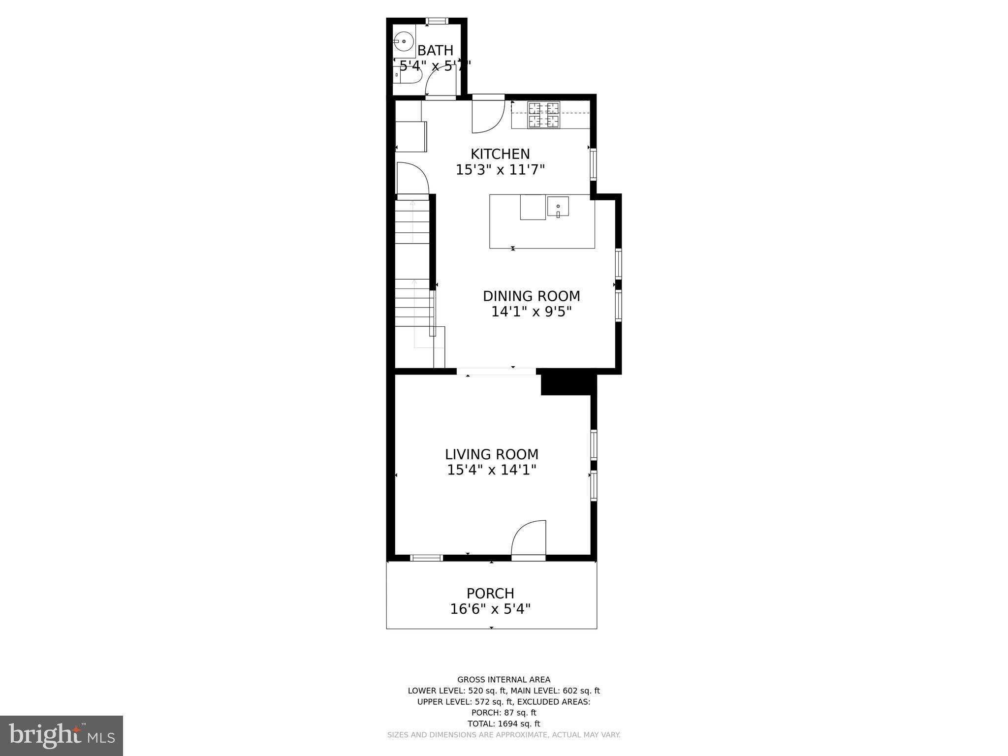 332 Ridge Avenue Towson, MD 21286 - Photo 29 of 32 Floor Plan