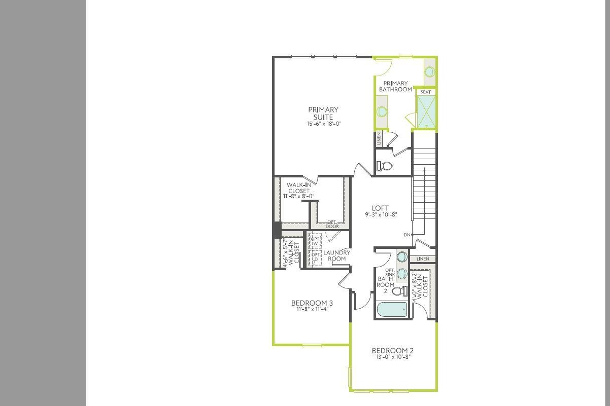 7805 Sofiana Avenue Raleigh, NC 27617 - Photo 3 of 9 a picture of a floor plan