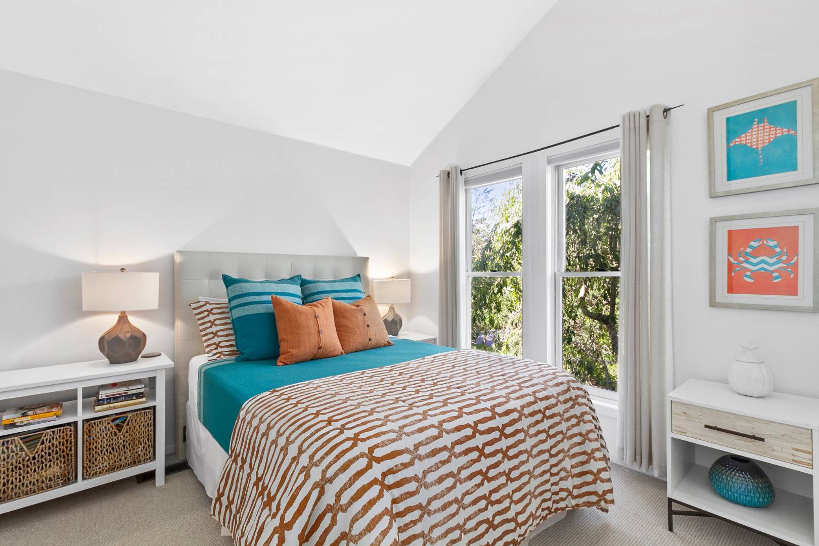 27 Tuthill Lane Remsenburg, NY 11960 - Photo 10 of 18 a bedroom with a bed and a window