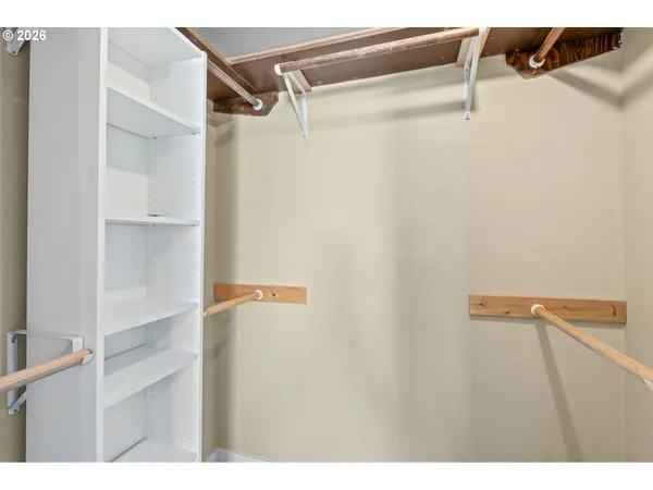 a view of walk in closet