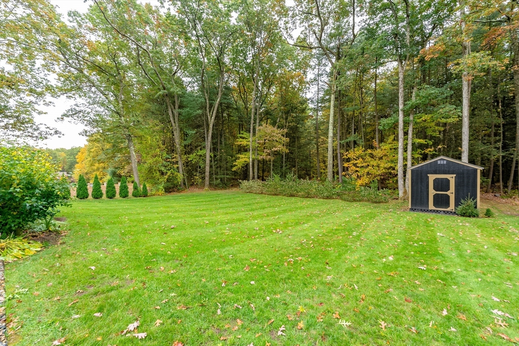 24 Rambling Drive Westfield, MA 01085 - Photo 35 of 39 a backyard of a house with lots of green space