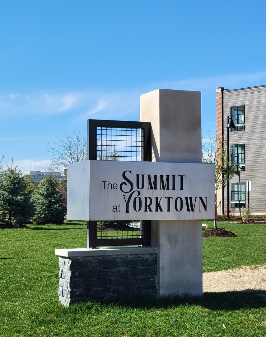 340 Summit Circle Lombard, IL 60148 - Photo 2 of 14 a view of sign board and yard