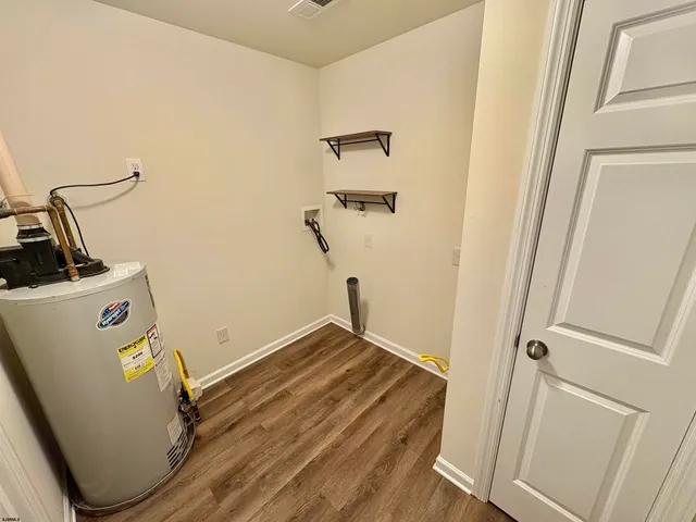 a room with storage and utility