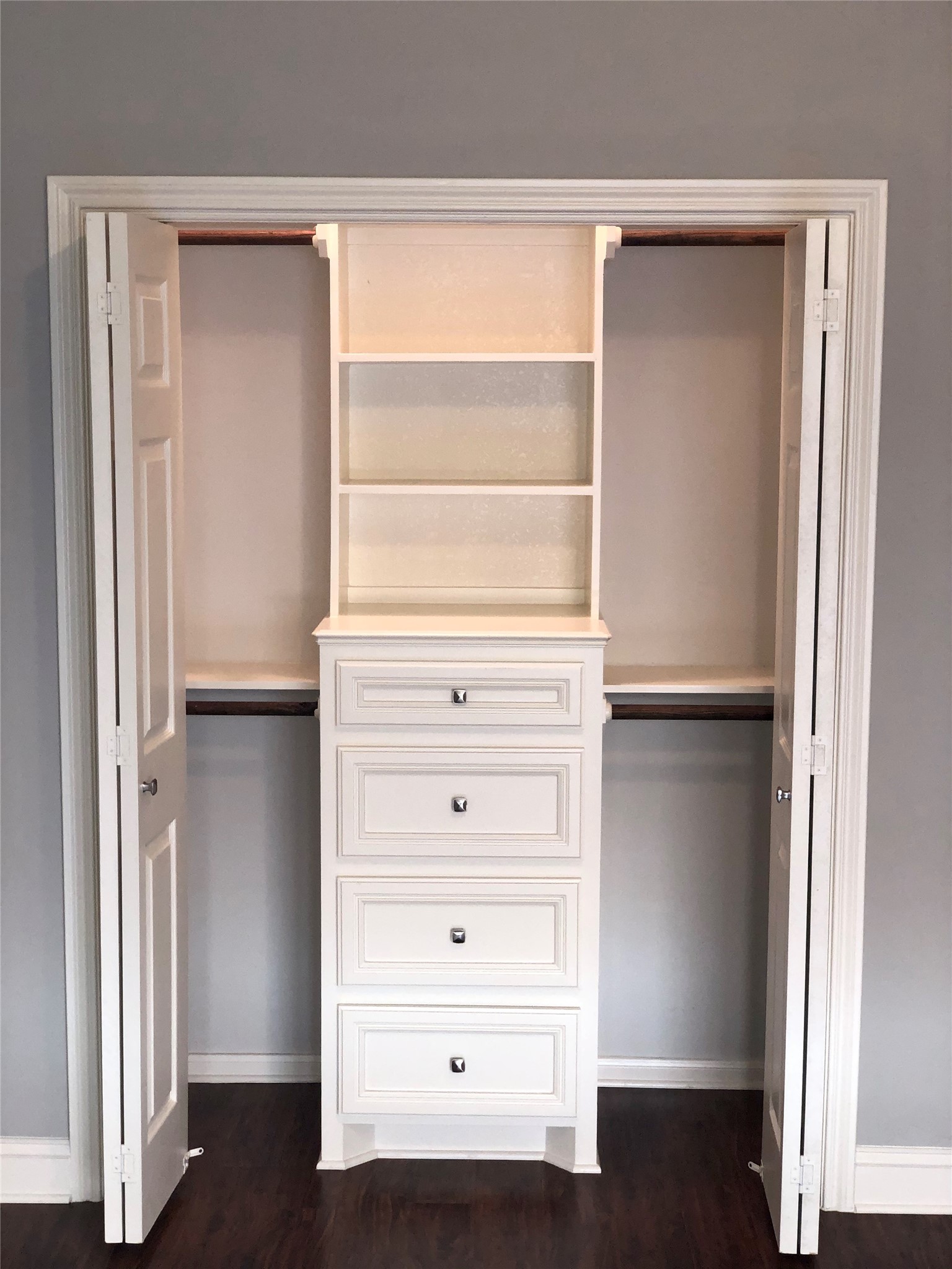 10310 Chevy Chase Drive Houston, TX 77042 - Photo 26 of 36 a view of walk in closet with empty racks