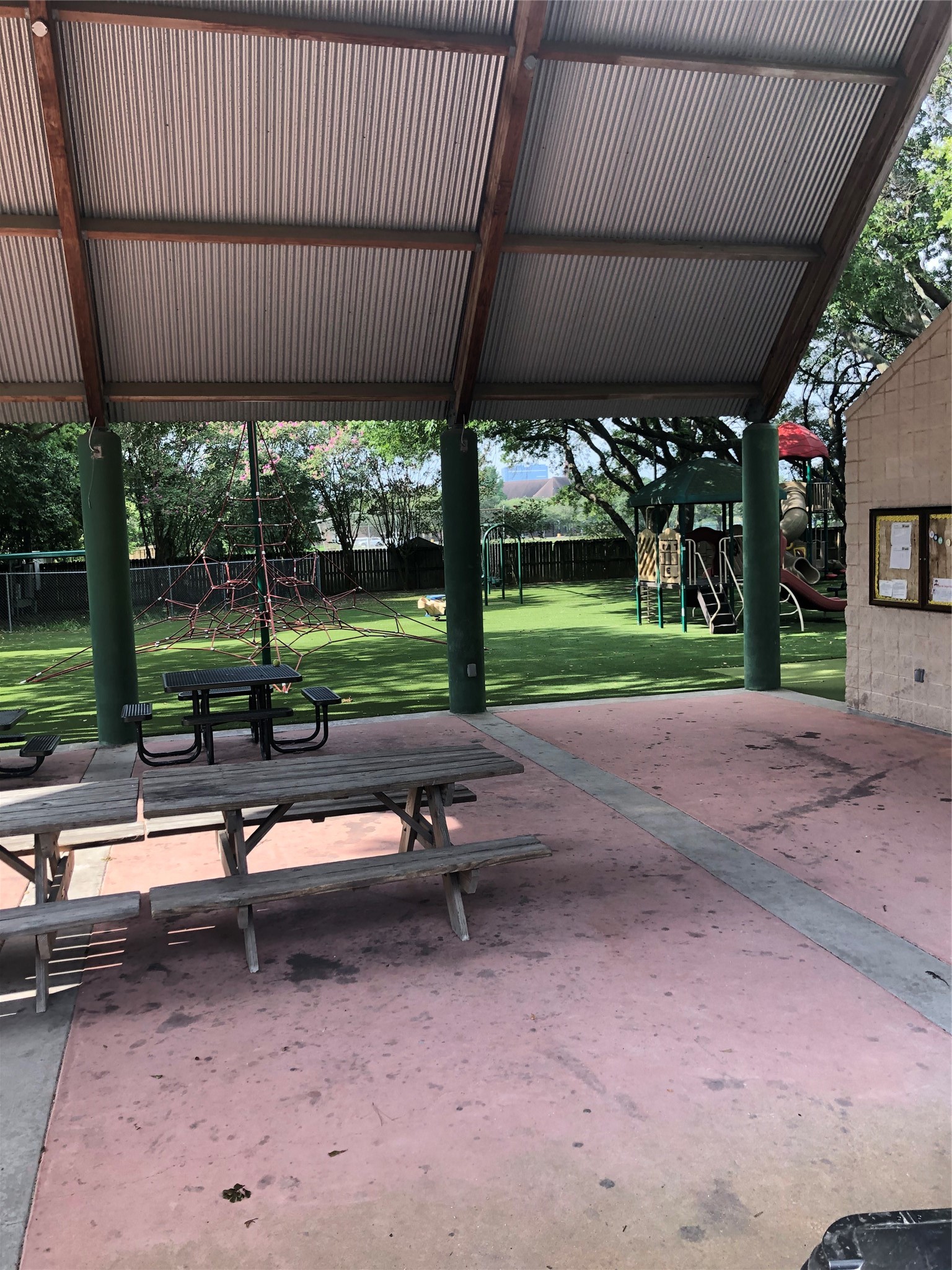 10310 Chevy Chase Drive Houston, TX 77042 - Photo 36 of 36 a view of a patio with a yard