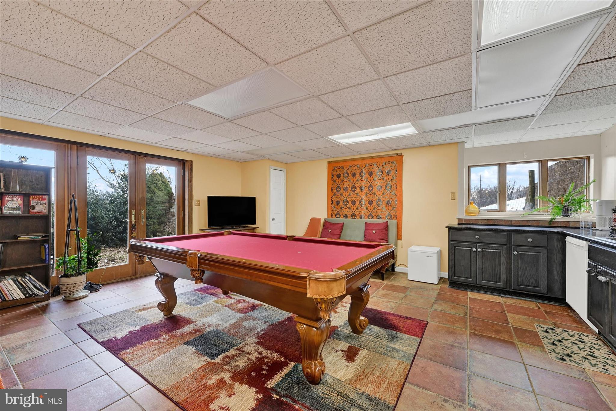 8272 Woodbine Road Airville, PA 17302 - Photo 32 of 77 Finished Lower-Level Game Room