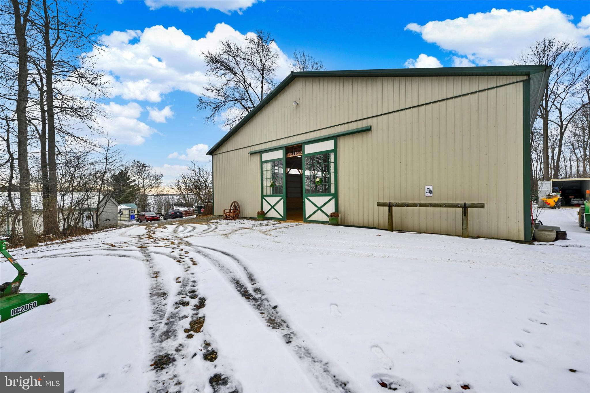 8272 Woodbine Road Airville, PA 17302 - Photo 54 of 77 60x100 Pole Barn with Indoor Riding Arena