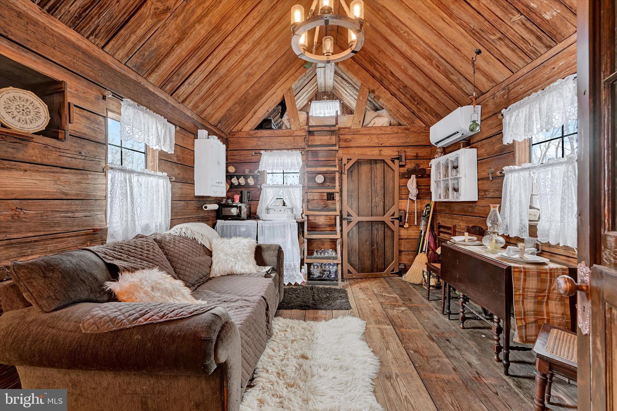 8272 Woodbine Road Airville, PA 17302 - Photo 54 of 60 Cabin has a Loft for Sleeping