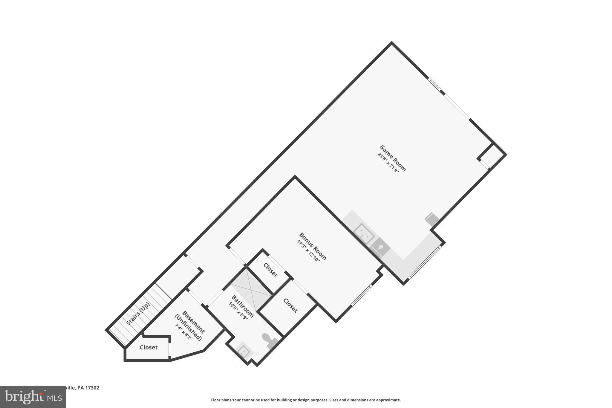 8272 Woodbine Road Airville, PA 17302 - Photo 60 of 60 Lower Level Layout