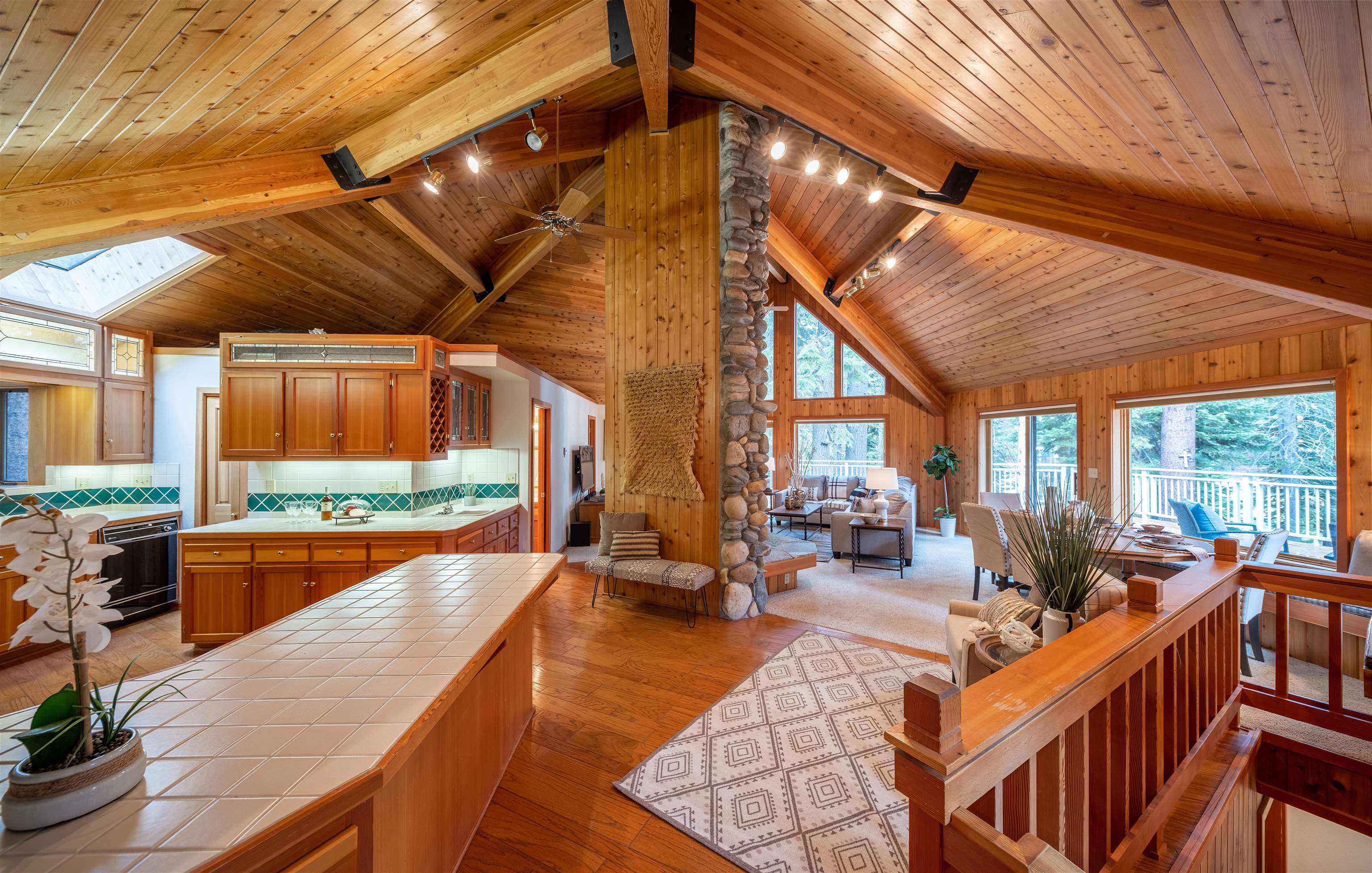 11406 Chalet Road Truckee, CA 96161 - Photo 17 of 21 a view of a patio with swimming pool table and chairs