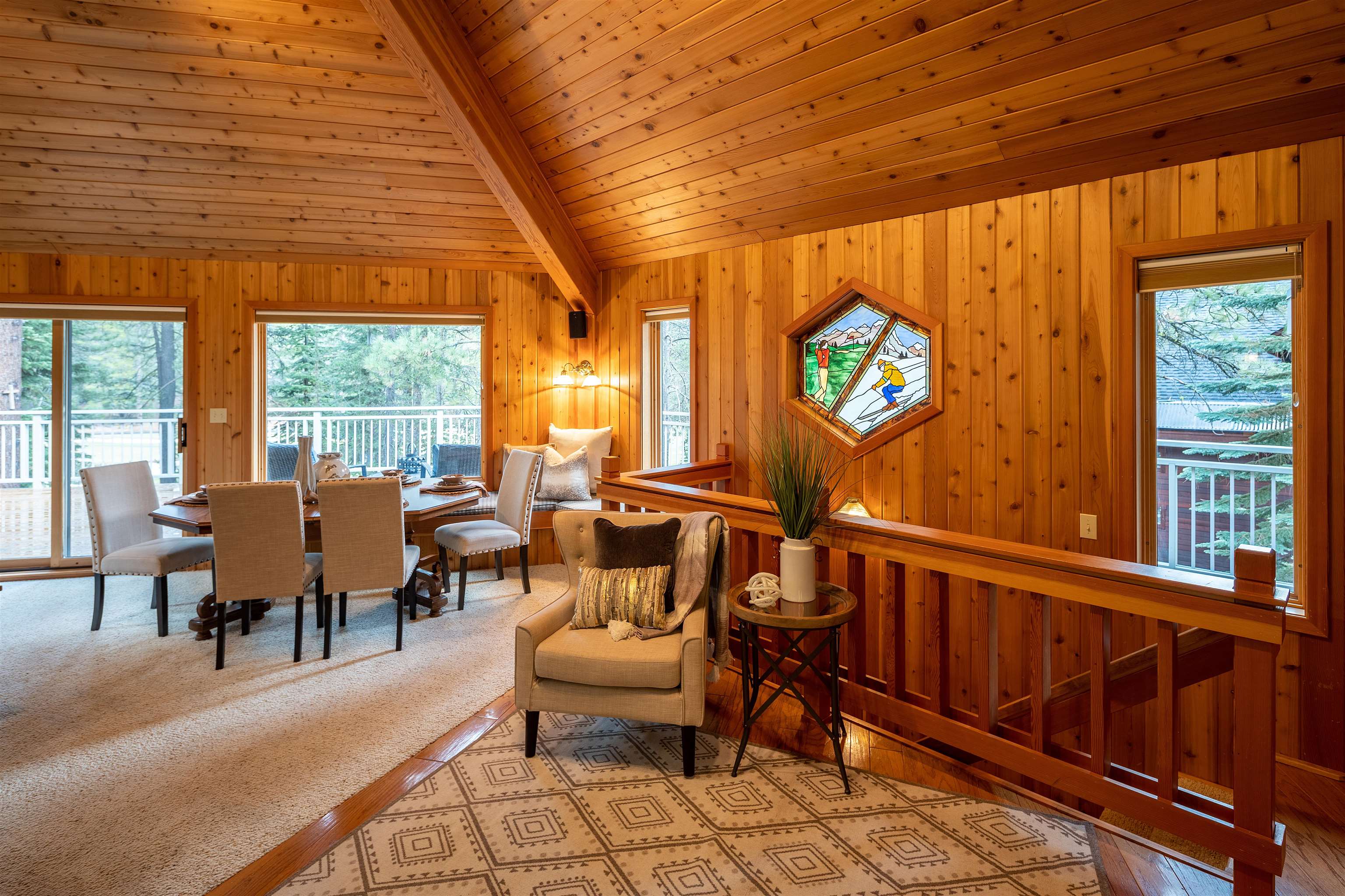 11406 Chalet Road Truckee, CA 96161 - Photo 18 of 21 a living room with furniture and a large window