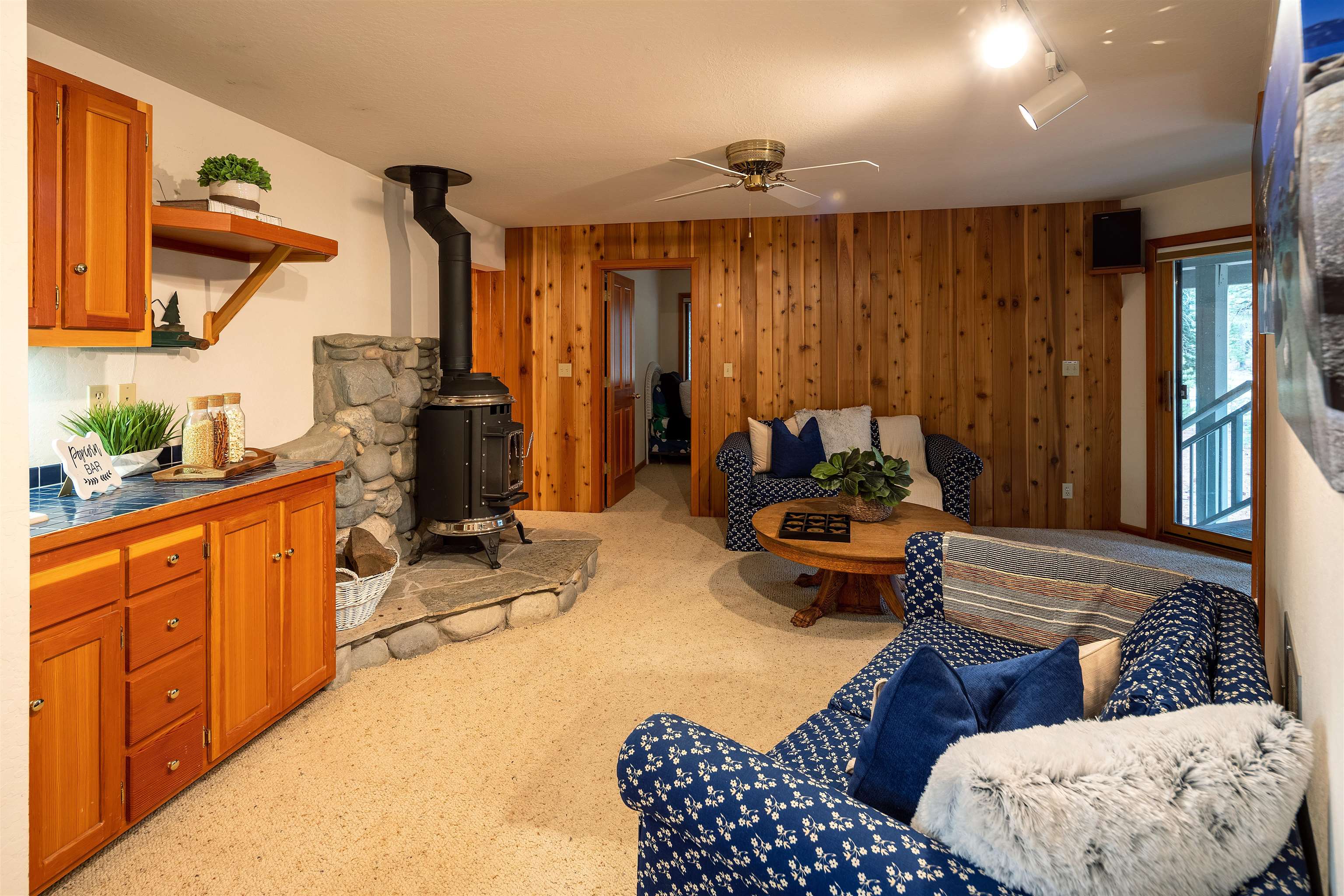 11406 Chalet Road Truckee, CA 96161 - Photo 10 of 21 a living room with furniture rug and wooden floor