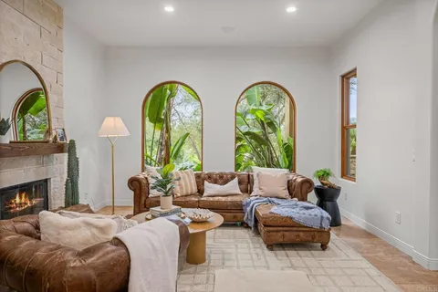 a dining room with furniture window wooden floor