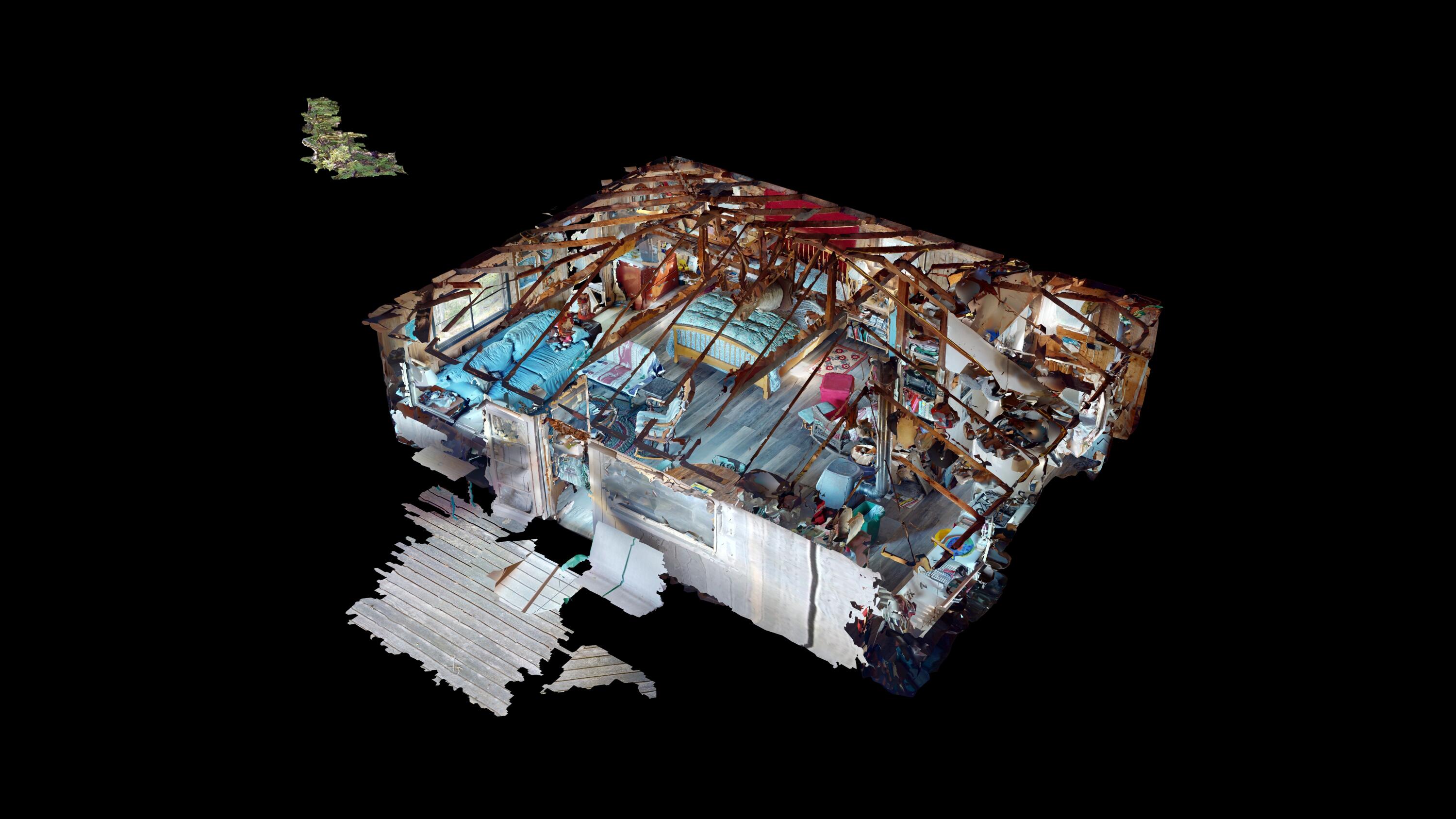 819 Northfield Road Marshfield, ME 04654 - Photo 54 of 54 819-Northfield-Rd-Dollhouse-View