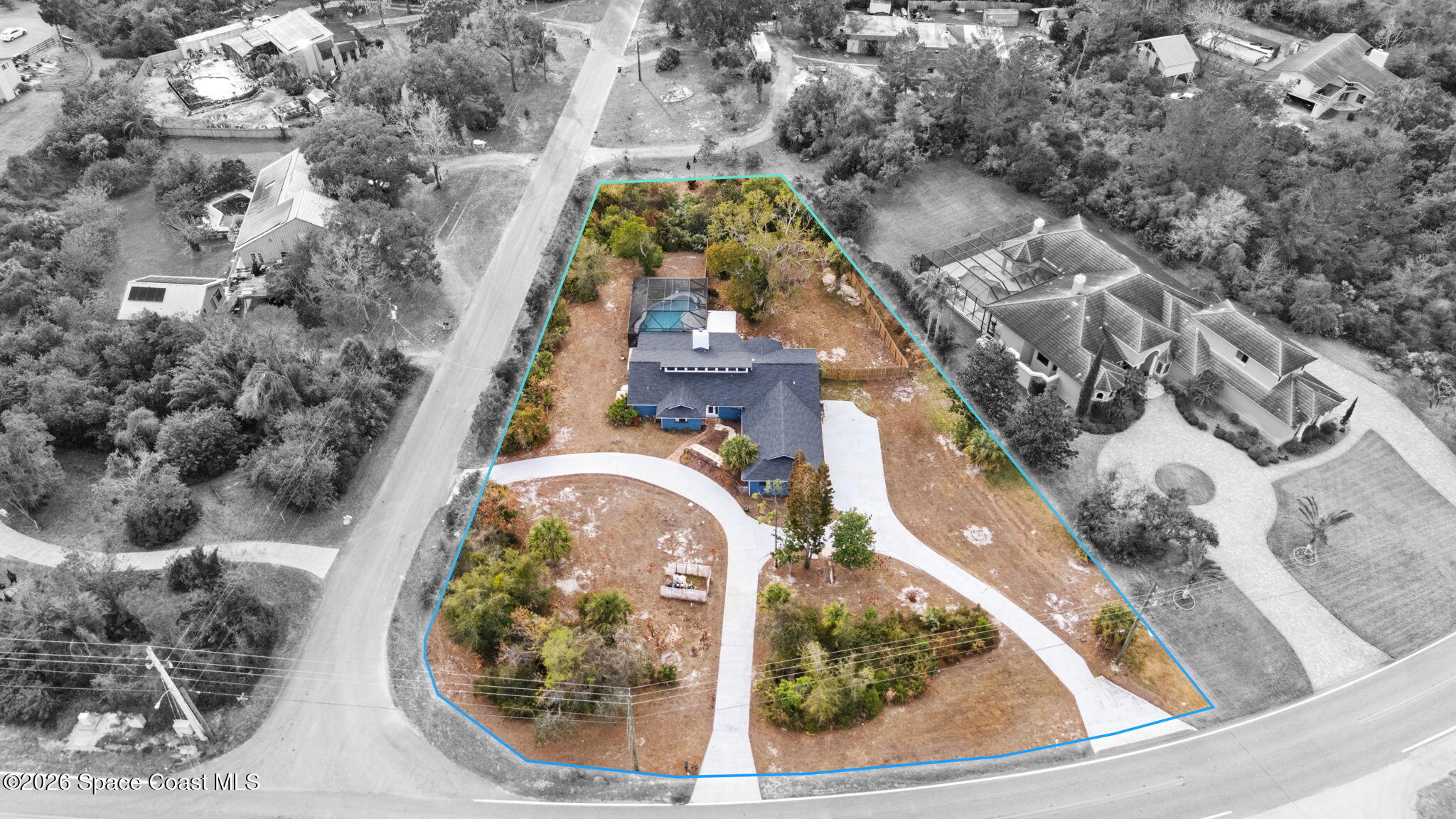 470 South Carpenter Road Titusville, FL 32796 - Photo 3 of 55 43-web-or-mls-Lot Lines