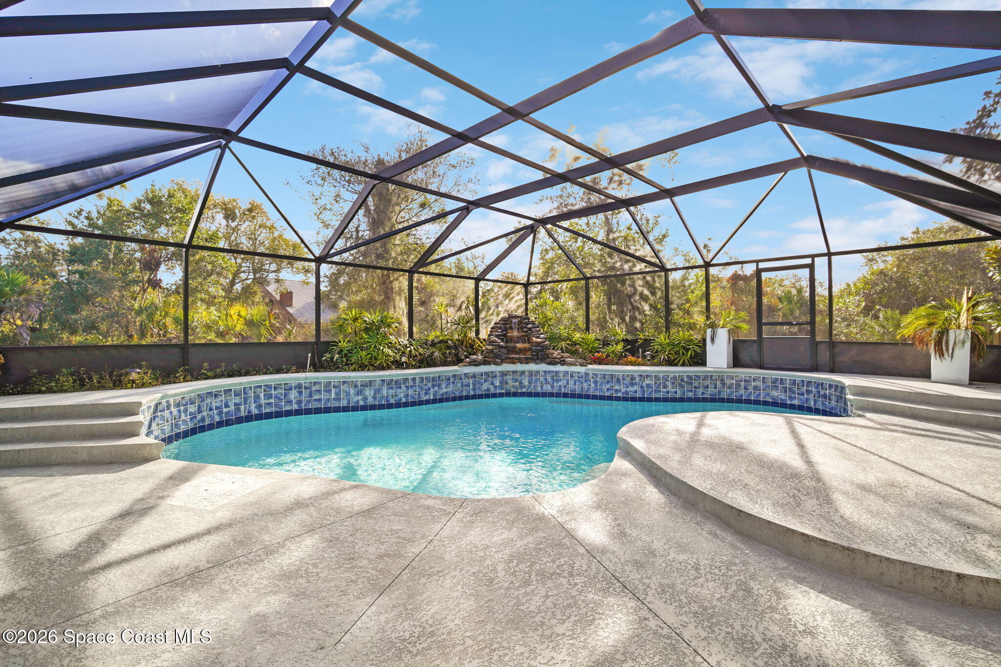 470 South Carpenter Road Titusville, FL 32796 - Photo 43 of 55 a view of indoor pool and deck