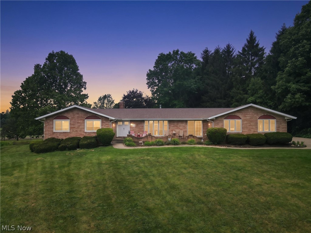1761 May Road Mogadore, OH 44260 - Photo 44 of 46 Ranch-style residence featuring a brick exterior and a gabled roof