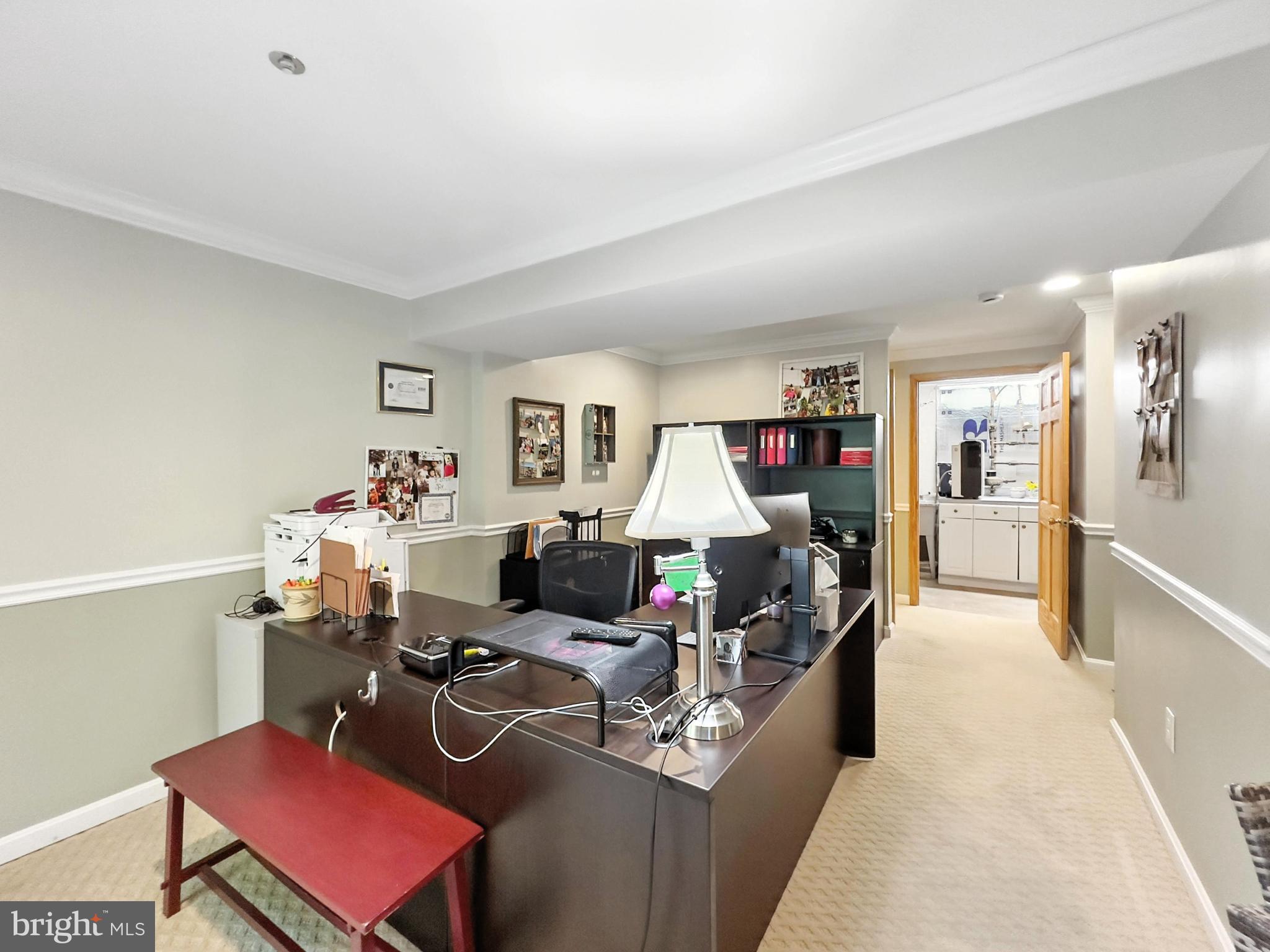 25744 Woodfield Road Damascus, MD 20872 - Photo 34 of 43 Modern workspace with inviting ambiance.