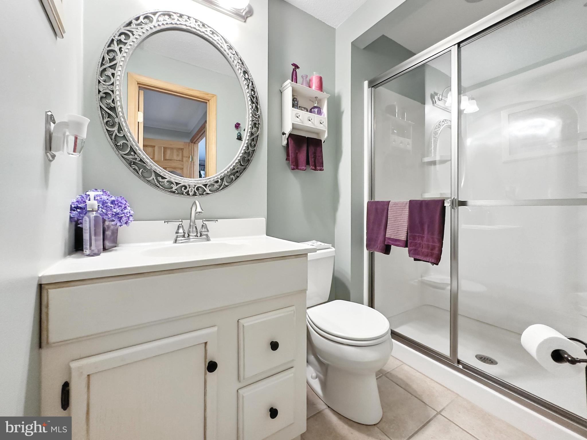 25744 Woodfield Road Damascus, MD 20872 - Photo 36 of 43 Charming bathroom with modern touches.