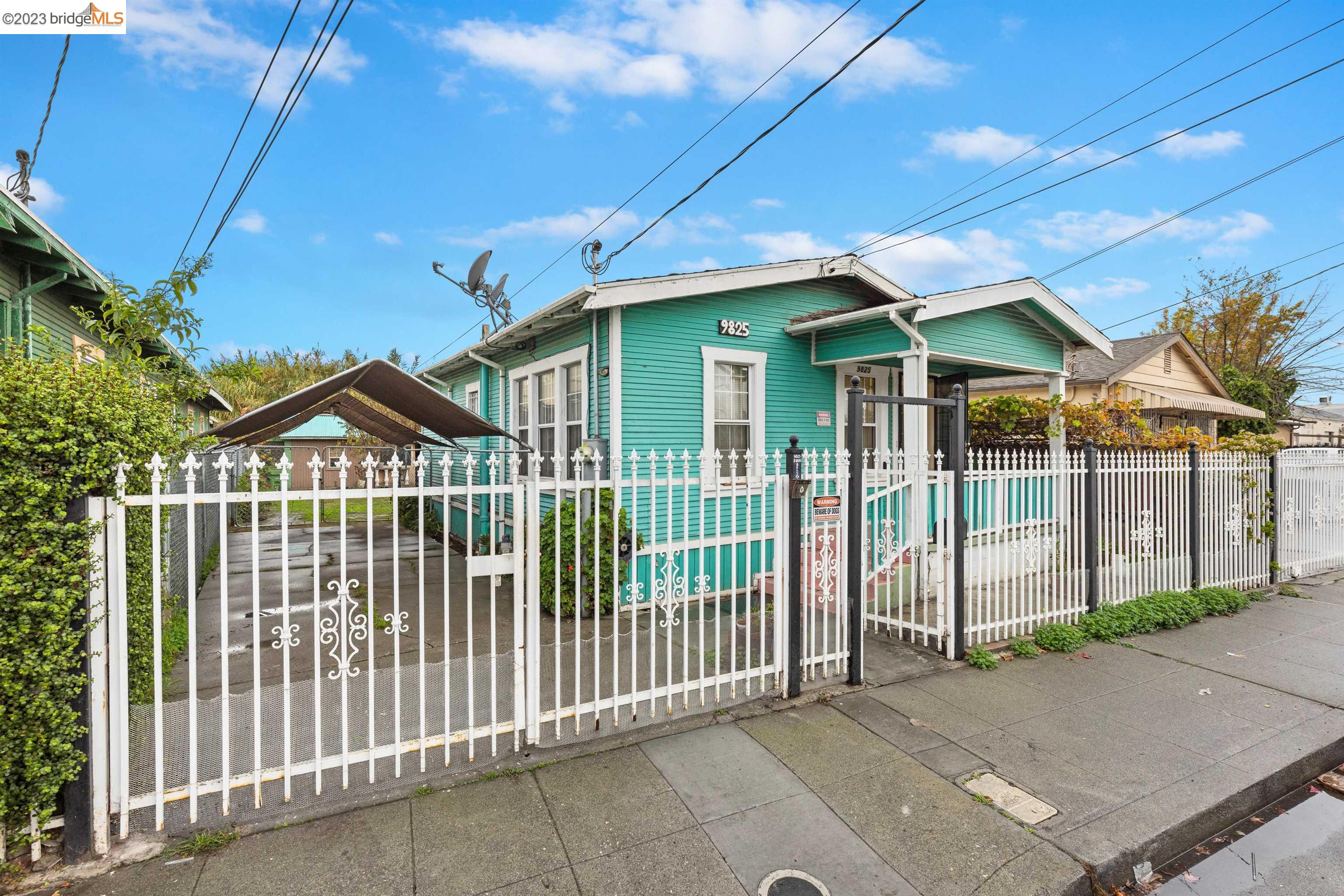 a front view of a house with a porch