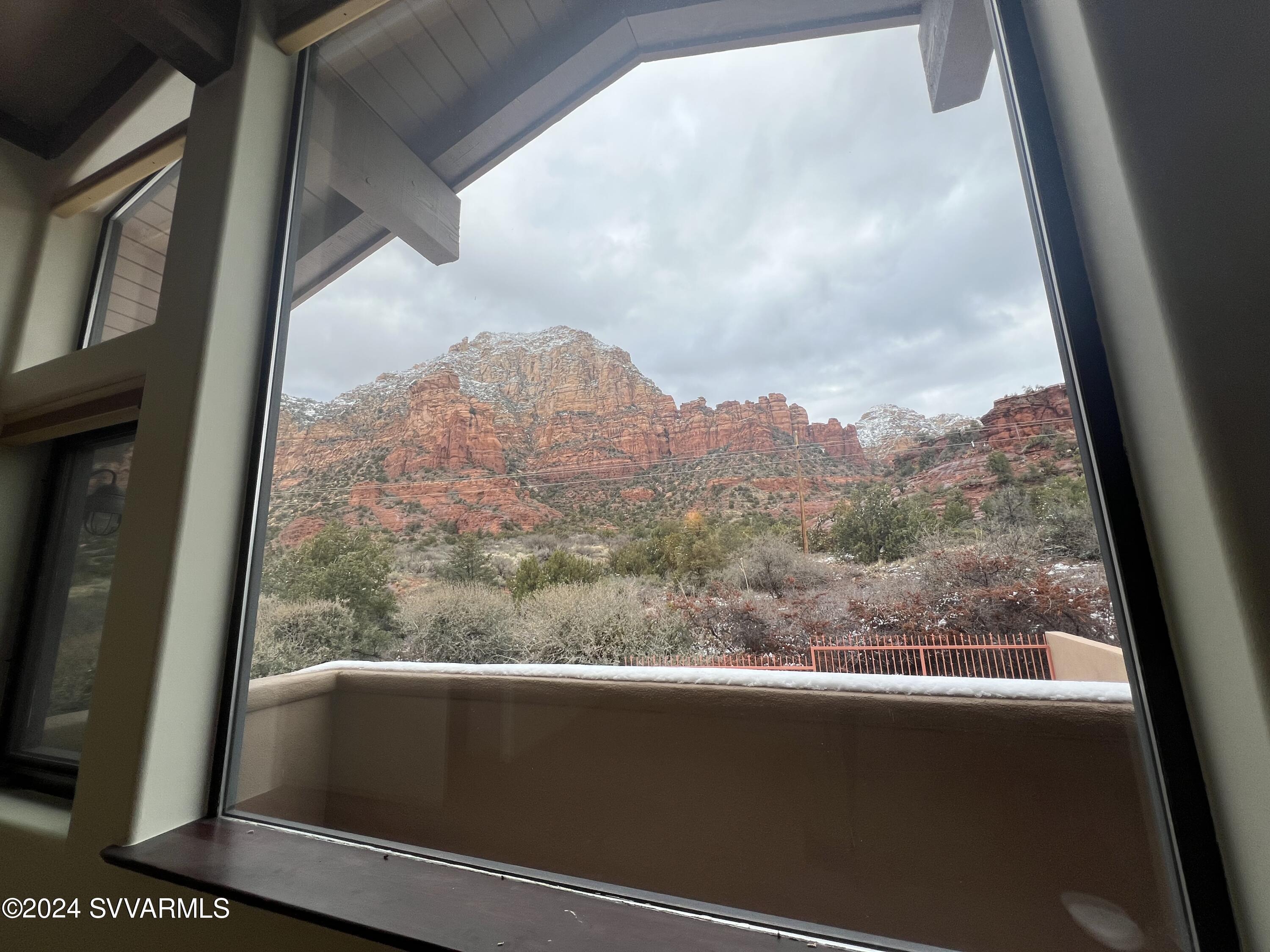 985 Rodeo Road Sedona, AZ 86336 - Photo 7 of 12 a view of sky from window