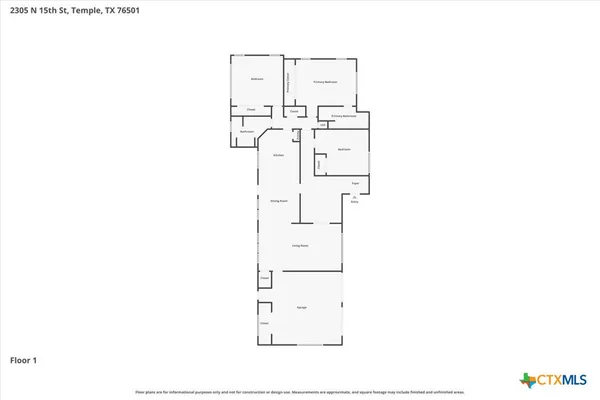 $299,000 | 2305 North 15th Street, Temple, TX 76501