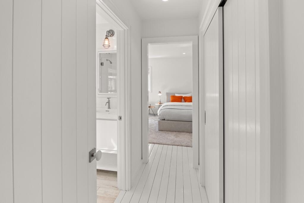 17 Meridian Road Rowayton, CT 06853 - Photo 20 of 40 a bedroom with a bed and a closet