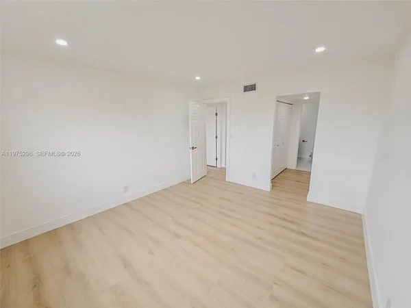a view of empty room