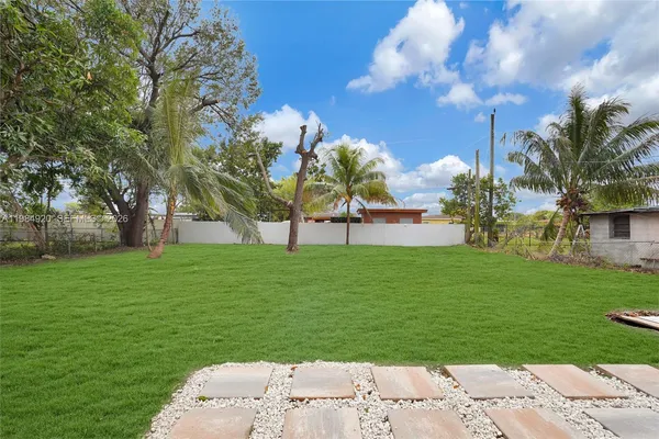 a view of a house with a outdoor space