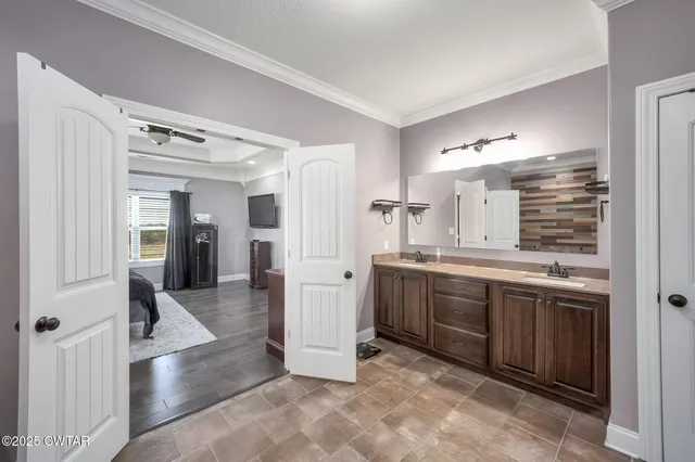 a view of a garage with a bike